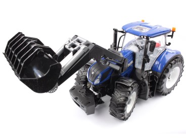 CIĄGNIK NEW HOLLAND T7.315 Z ŁADOWACZEM 03121 BR-03121