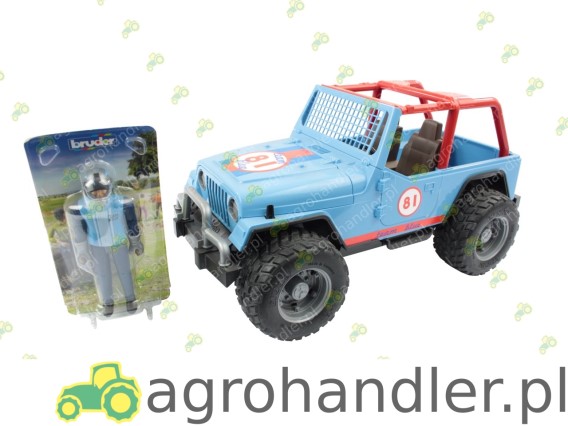 JEEP CROSS COUNTRY RACER Z FIGURKĄ 02541 BR-02541