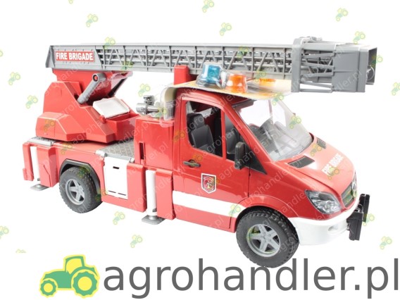 WÓŻ STRAŻACKI MERCEDES BENZ Z DRABINĄ, 02532 BR-02532