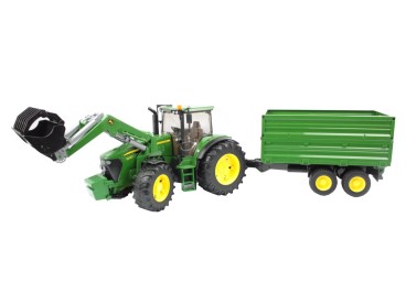 CIĄGNIK JOHN DEERE 7930 Z PRZYCZEPĄ I 03055 BR-03055