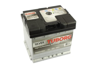 AKUMULATOR 12V 53AH TUBORG SILVER TS553-053