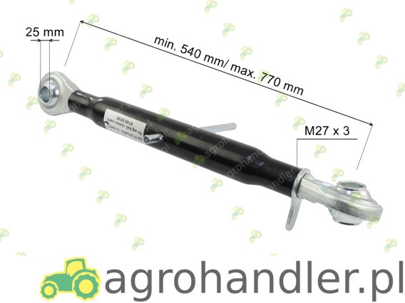 ŁĄCZNIK CENTRALNY ZETOR CAT-2/2 6745 5030 67455030 65767455030