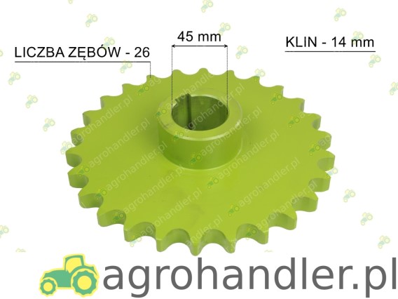 KOŁO ŁAŃCUCHOWE Z-26 LAAS 822152, 8603310