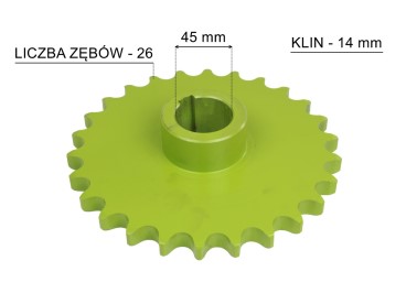 KOŁO ŁAŃCUCHOWE Z-26 LAAS 822152, 8603310