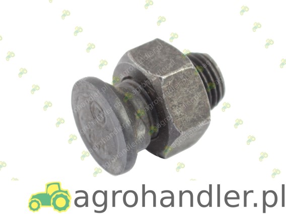 ŚRUBA PŁUŻNA 2-NOSKOWA Z ŁBEM OWALNYM 1871430NA