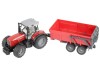 CIĄGNIK MASSEY FERGUSON 7480 Z PRZYCZEPĄ 02045 BR-02045