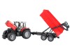 CIĄGNIK MASSEY FERGUSON 7480 Z PRZYCZEPĄ 02045 BR-02045