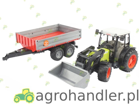 CIĄGNIK CLAAS NECTIS 267 F Z ŁADOWACZEM 02112 BR-02112