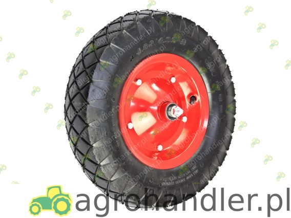 KOŁO TACZKI 400x8 4PR na oś 15mm
