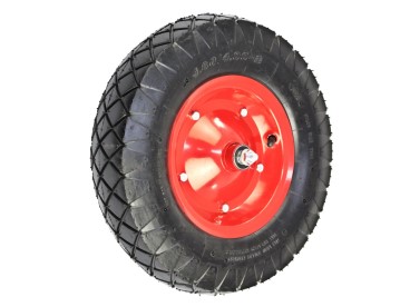 KOŁO TACZKI 400x8 4PR na oś 15mm