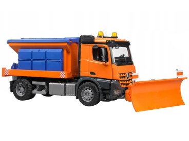 MERCEDES BENZ AROCS SOLARKA Z PŁUGEM 03685 BR-03685