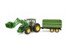 CIĄGNIK JOHN DEERE R7 350 Z PRZYCZEPĄ 03155