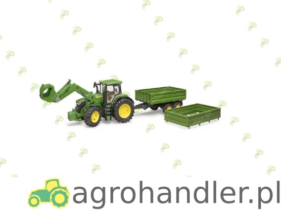 CIĄGNIK JOHN DEERE R7 350 Z PRZYCZEPĄ 03155