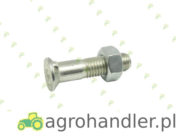 ŚRUBA PŁUŻNA 2-NOSKOWA Z ŁBEM OWALNYM 1250COP025