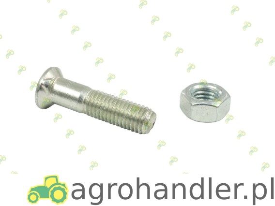 ŚRUBA PŁUŻNA 2-NOSKOWA Z ŁBEM OWALNYM 1250COP025