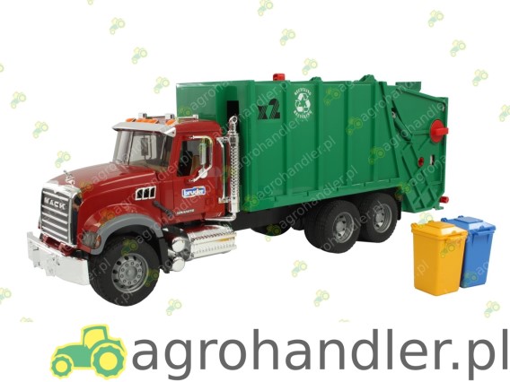 SAMOCHÓD MACK ŚMIECIARKA 02812 BR-02812