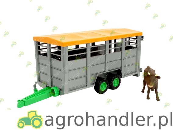 PRZYCZEPA DO PRZEWOZU BYDŁA 02227 BRUDER BR-02227