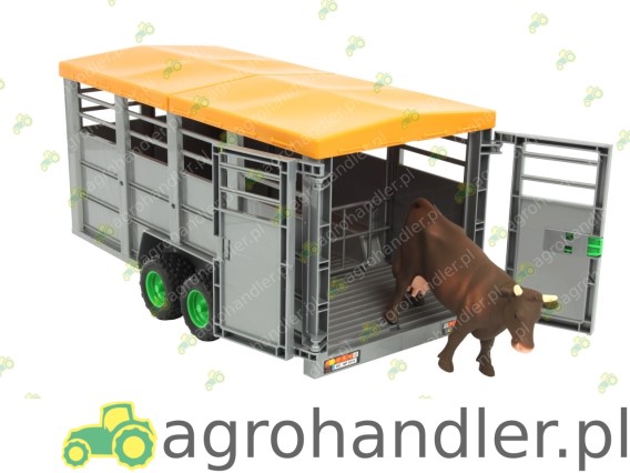 PRZYCZEPA DO PRZEWOZU BYDŁA 02227 BRUDER BR-02227