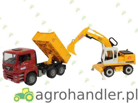 WYWROTKA Z KOPARKĄ CZERPAKOWĄ 02751 BR-02751