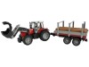 CIĄGNIK MASSEY FERGUSON Z ŁADOWACZEM I 02046 BR-02046