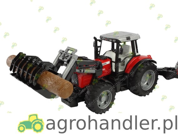 CIĄGNIK MASSEY FERGUSON Z ŁADOWACZEM I 02046 BR-02046