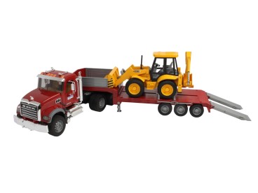 SAMOCHÓD MACK + JCB 02813 BRUDER