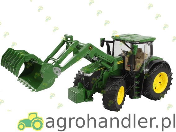 BRUDER CIĄGNIK JOHN DEERE 7Rz ładowaczem 03151 U03151