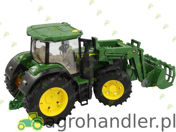 BRUDER CIĄGNIK JOHN DEERE 7Rz ładowaczem 03151 U03151