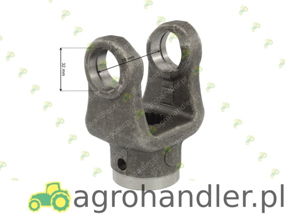 WIDŁAK WEWNĘTRZNY 32 x 76 kemper/jaguar 000322