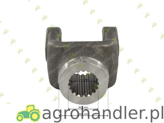 WIDŁAK WEWNĘTRZNY 32 x 76 kemper/jaguar 000322