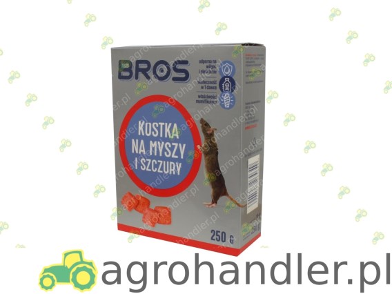 KOSTKA NA MYSZY I SZCZURY BROS 250g 15941700