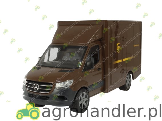 BRUDER MB SPRINTER KURIER UPS Z FIGURKĄ 02678