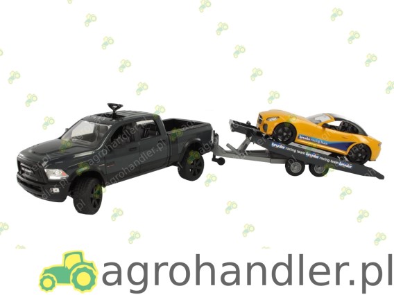 DODGE RAM PRZYCZEPA LAWETA WYŚCIGÓWKA 02504