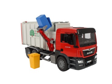 ŚMIECIARKA MAN Z BOCZNYM ZAŁADUNKIEM 03761