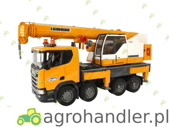 DŹWIG SCANIA LIEBHERR Z MODUŁEM ŚWIETLNO 03571