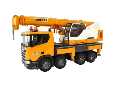 DŹWIG SCANIA LIEBHERR Z MODUŁEM ŚWIETLNO 03571