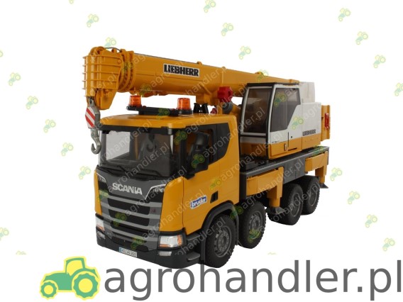 DŹWIG SCANIA LIEBHERR Z MODUŁEM ŚWIETLNO 03571