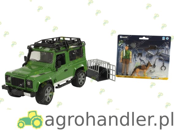 BRUDER LAND ROVER DEFENDER ZE 02587