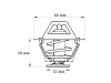 TERMOSTAT CASE NEW HOLLAND STEYER 504320537 18780216 1F.504320537 1F.504384724 2852471 2853135 2854355 2856541 2856543