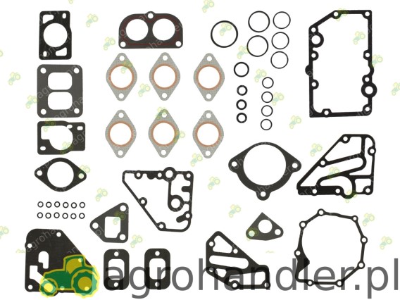 ZESTAW USZCZELEK SILNIKA JOHN DEERE KPL. RE526965 RE501456 RE66087 R501456