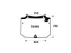 SZYBA TYLNA CASE NEW HOLLAND STEYR D6868