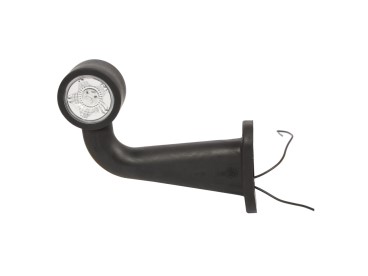 LAMPA OBRYSOWA BIAŁO-CZERWONA 12/24 LED 877P