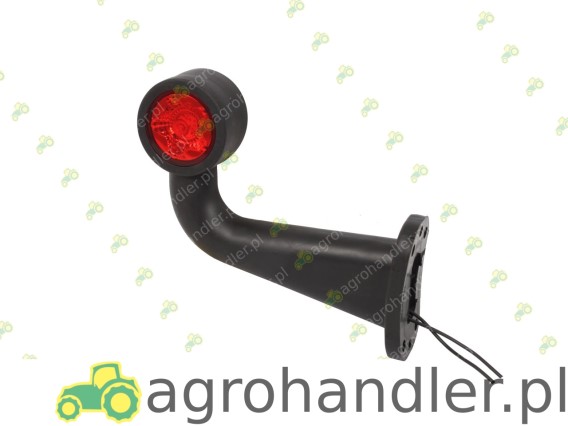 LAMPA OBRYSOWA BIAŁO-CZERWONA 12/24 LED 877L