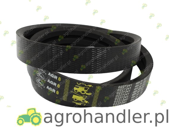 PAS KLINOWY 2HC 2580 La JOHN DEERE Z61150 Z61827 GATES 0227241 0227242 H157514 H235725 HXE15671 1001754 1004131