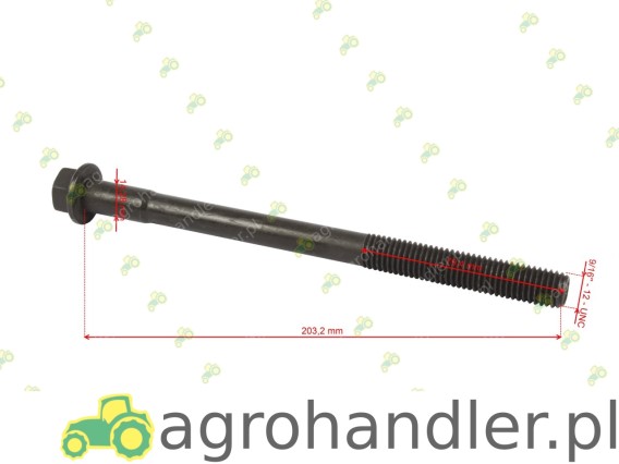 ŚRUBA GŁOWICY CYLINDRA NEW HOLLAND 87802207