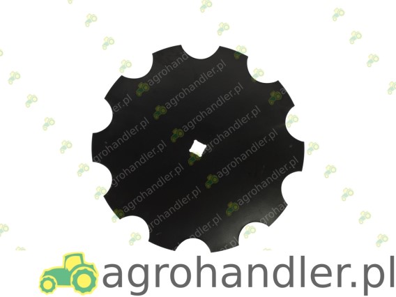 TALERZ 511x4 ZĄBKOWANY otwór 31x31 50573