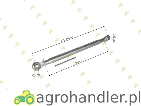 ŁĄCZNIK CENTRALNY CAT-2 (oczko-oczko TL7003022GP