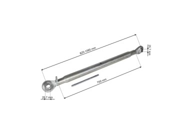 ŁĄCZNIK CENTRALNY CAT-2 M30 825-1065mm TL7003022GP