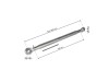 ŁĄCZNIK CENTRALNY CAT-2 M30 825-1065mm TL7003022GP