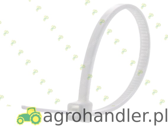 OPASKA PLASTIKOWA 370x7,6 BIAŁA 1-PACZKA TRB76370WHI